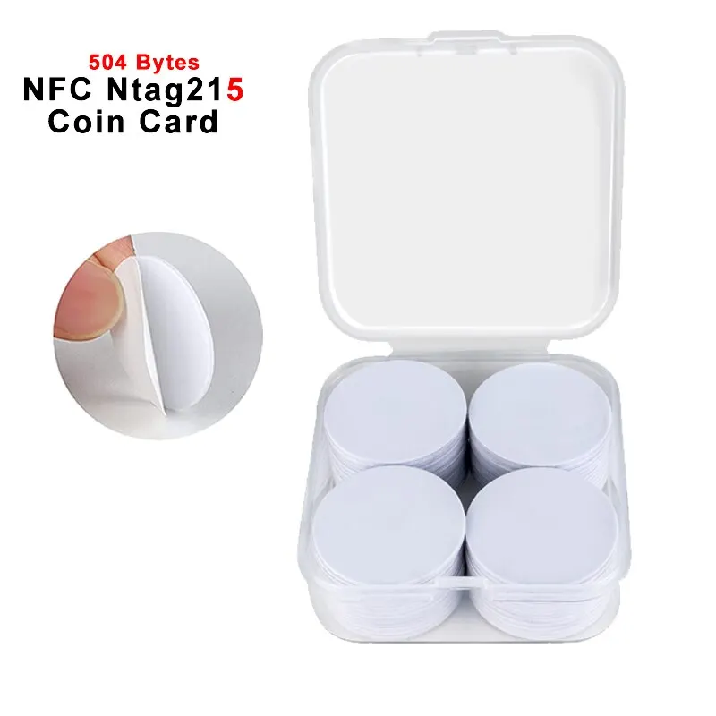 Nfc Tag Programmable - 20 adet 50 adet 13.56MHz Ntag215