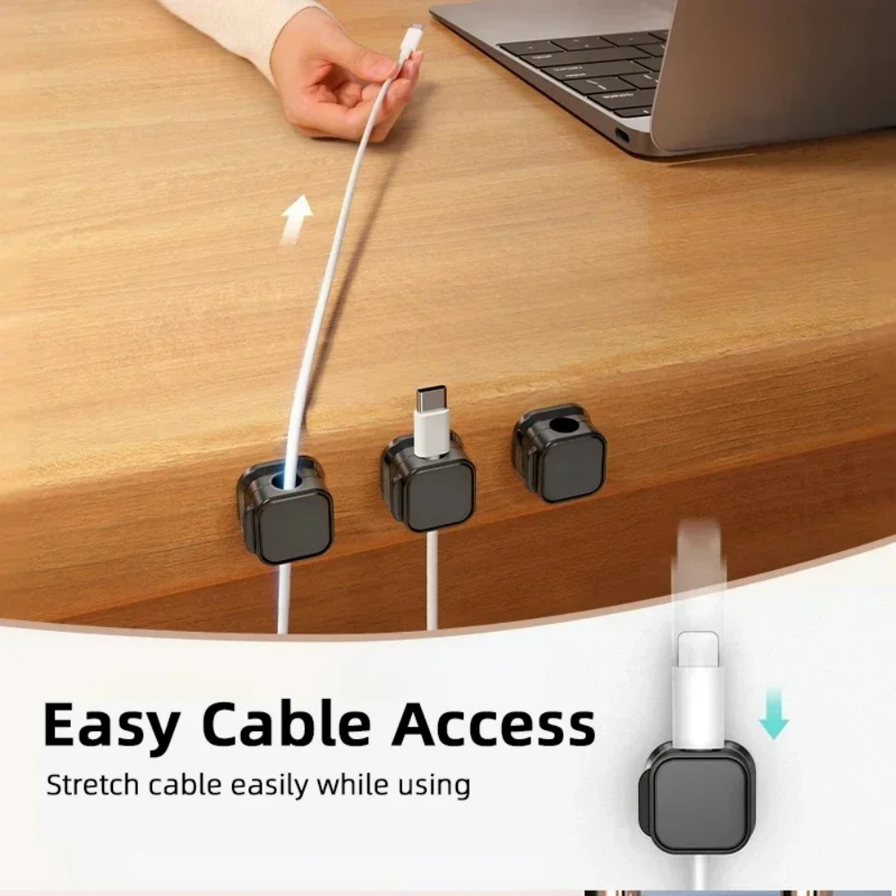 Magnetic Charging Cable - Manyetik Kablo Tutucu Veri Kablosu Düzenleyici