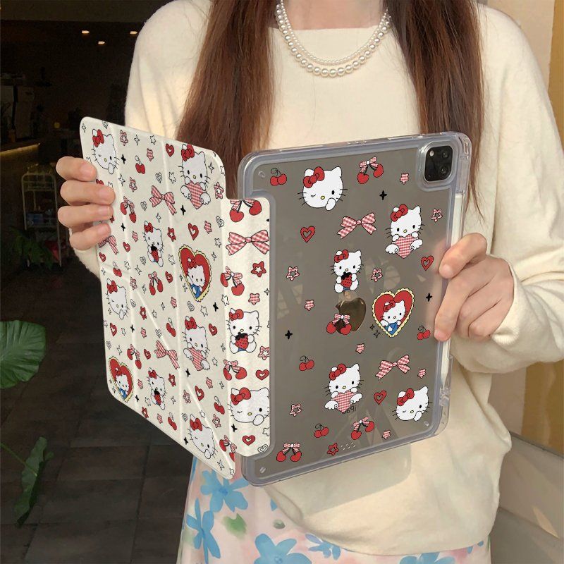 Smart Pen Digital - 9 stillerde Hello Kitty Tablet Kılıfı,