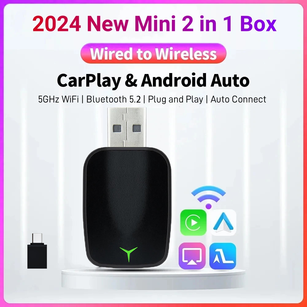 Electronics And Gadgets - Yeni Kablolu Kablosuz Carplay Android 2