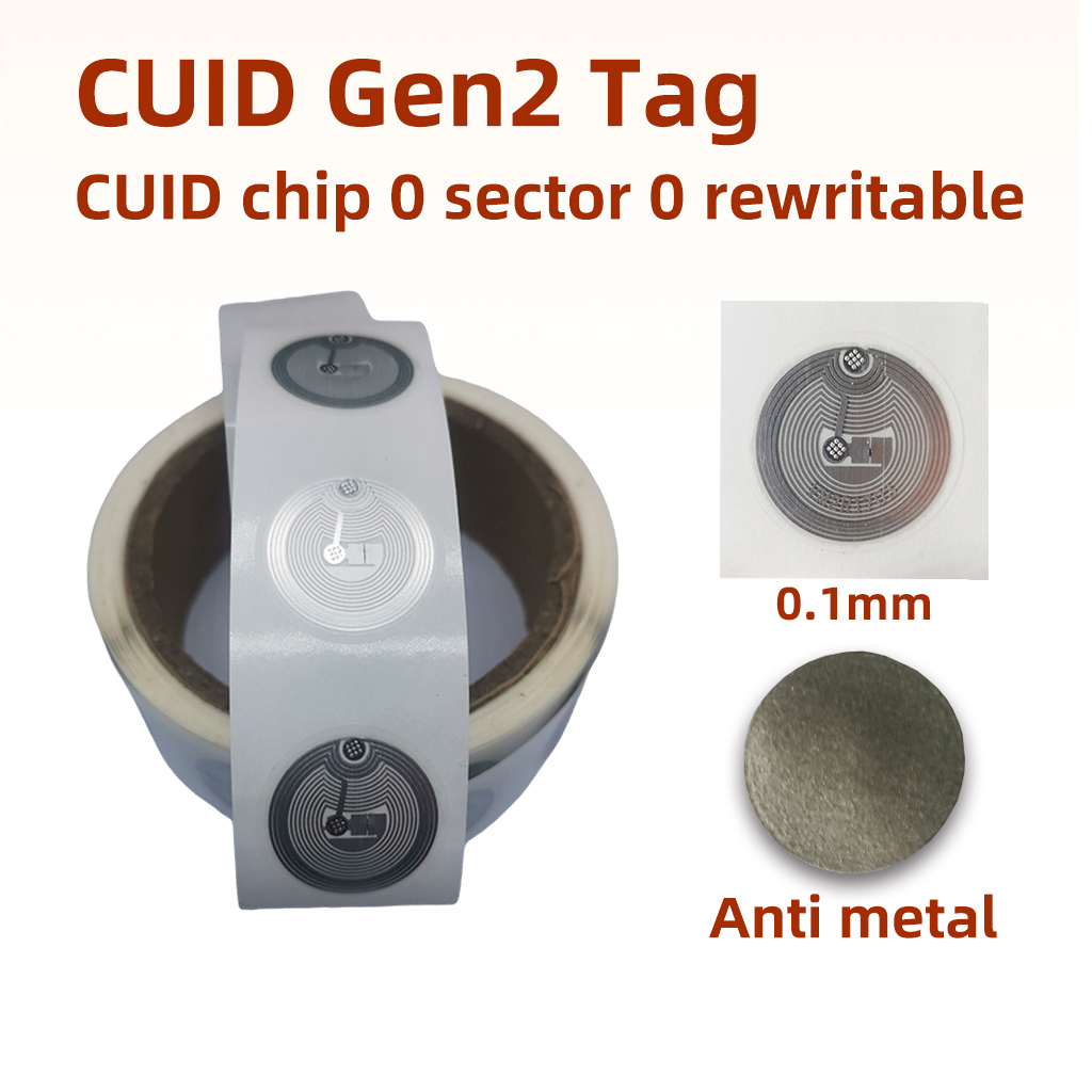 Nfc Tag Programmable - Twitter Etiket Islak Kakma 13.56 mhz