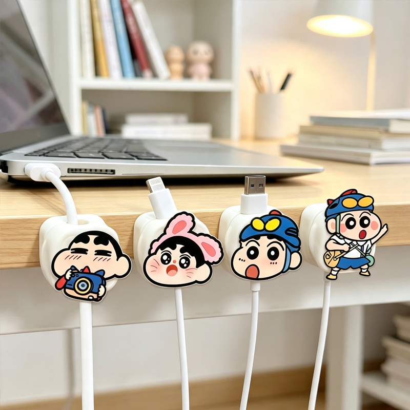 Magnetic Charging Cable - Kawaii Crayon Shinchan Manyetik Kablo Tutucu