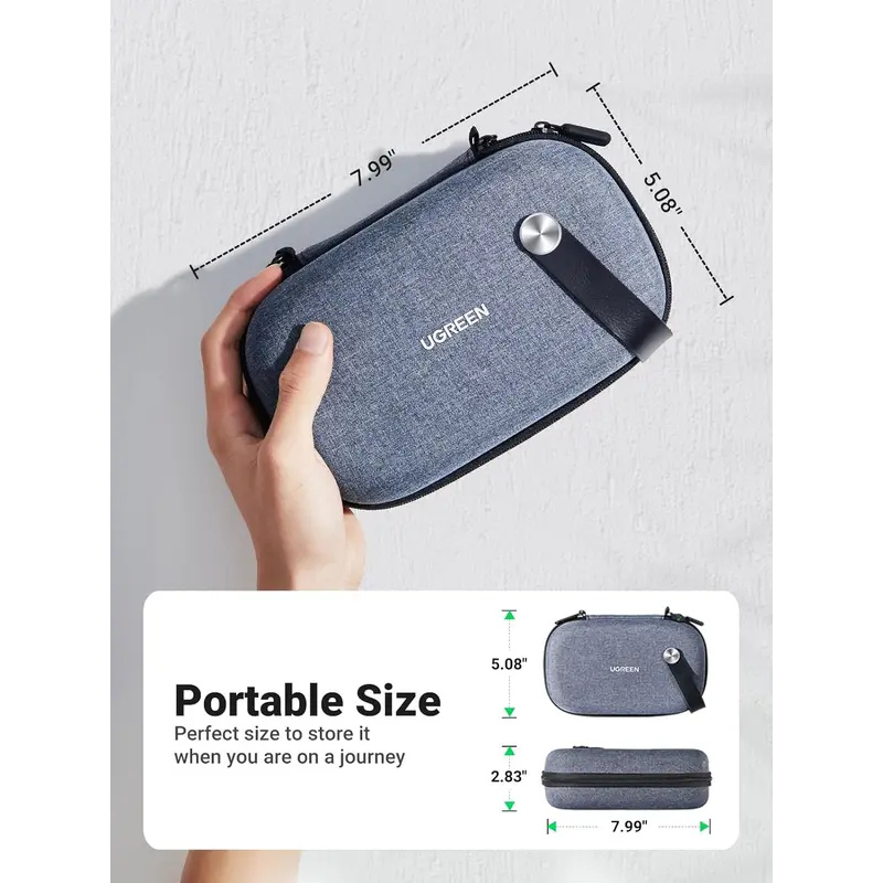 Electronics Gadgets Bag - Orijinal UGREEN Seyahat Aksesuarları Çantası Taşınabilir