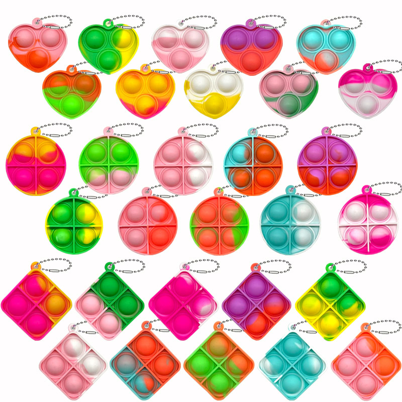 Electronics Gadgets Bag - 20 adet Mini Pop Anahtarlık Yürümeye