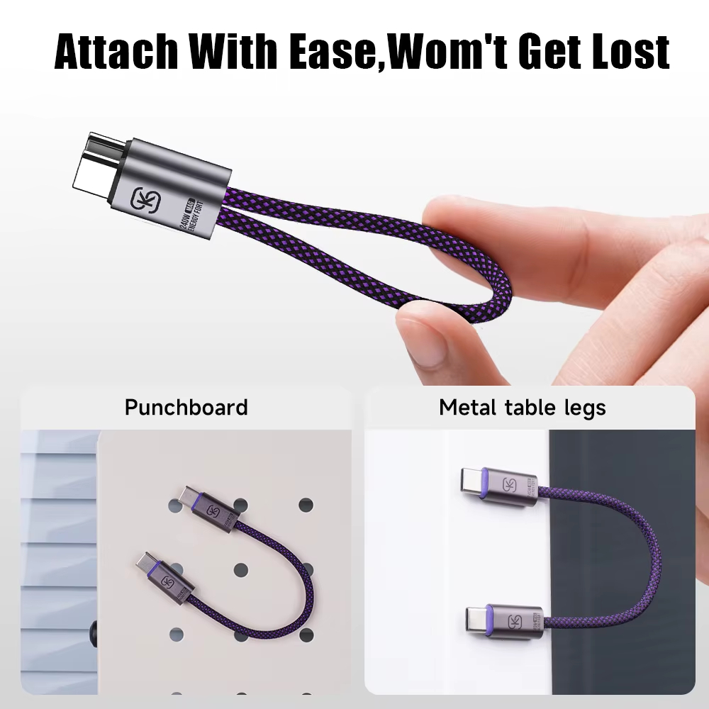 240W Manyetik Kısa Kablo 0.16m - Magnetic Charging Cable incelemesi ve fiyatı