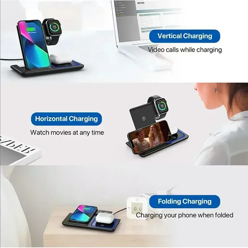 3 In 1 Kablosuz Şarj Cihazı Ka - Magnetic Charging Cable incelemesi ve fiyatı