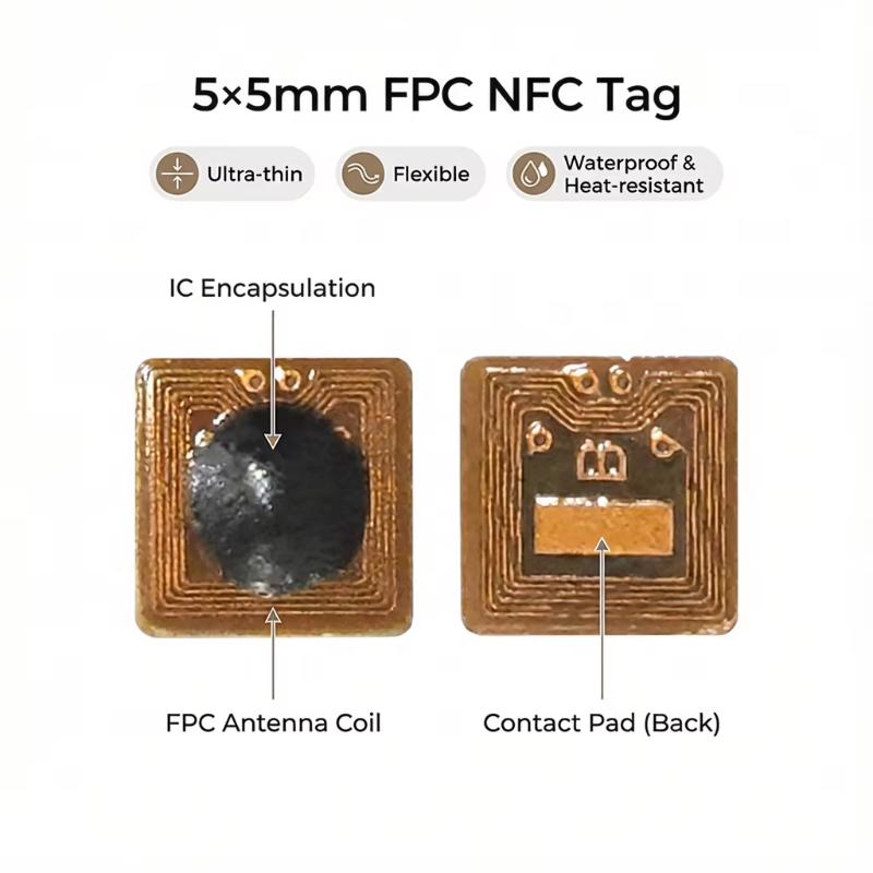 1/5/10 adet programlanabilir 5 - Nfc Tag Programmable incelemesi ve fiyatı